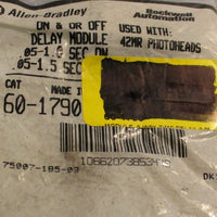 Allen Bradley 601790 Ser B On Off Delay Module 42mr Photoheads
