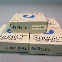 Shuster Precision Bearings Set of Four 6303 ZZJEM