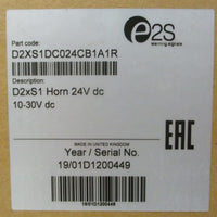 e2S D2XS1DC024CB1A1R Emergency Warning Horn D2xS1 Horn 24V dc 10-30V dc