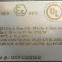 Topworx Valvetop DXPL21GSEB Valve Position Controller 120VAC 24VDC