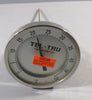 Tel-Tru Thermometer AA575R Analog Dial Thermometer 8" Stem 0-50 Deg C