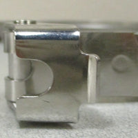 Voss 613209A-728-T Sanitary Tube Pipe Tri-Clamp 6-1/2" ID Stainless Steel