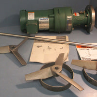 Lightnin EV5L75 Industrial Mixer w/ Shaft and Impellers 1725 RPM .75 HP