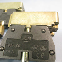 LOT OF (3) ALLEN BRADLEY FULL VOLTAGE MODULE WITH LATCH 800E2DL3