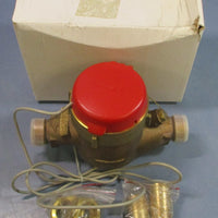 Norgas MultiMag 3/4" Brass Flowmeter 30gpm Max 194 Deg F Max