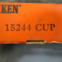Timken 15244 Tapered Roller Bearing Cup Lots of 2  New