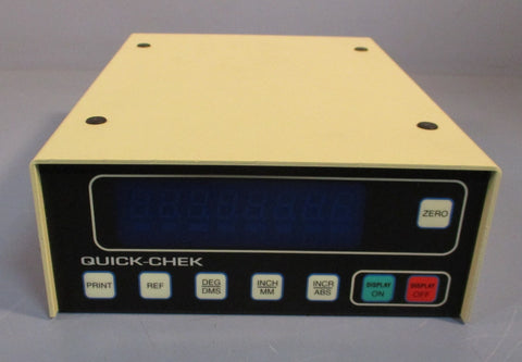 Quick Chek QC1000M-AR-NL Digital Display Readout No Power Cord Used