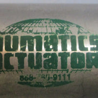 Numatics 1500D0103A Pneumatic Cylinder 3" Stroke 7/16" Shaft Dia.
