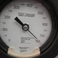 Ashcroft 0760PSI Temperature Compensated Test Gauge .25% 3A w/Stand 2502916
