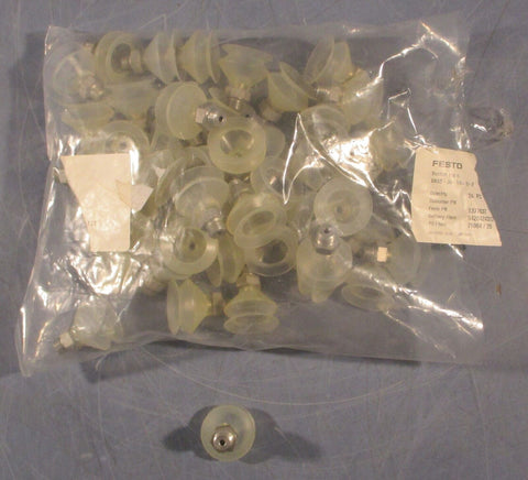 Festo VASB-30-1/8-SI-B Vacuum Suction Cup 1377637 30mm Dia 13.9mm H Lot of 48