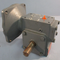 Hub City 0220-60336-184 Right Angle Gear Reducer 25:1 56C, Foot Mounting