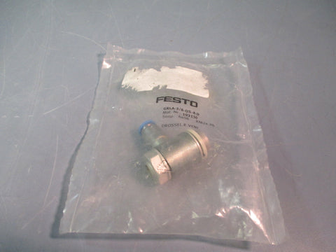 FESTO Flow Control Valve GRLA-3/8-QS-8-D