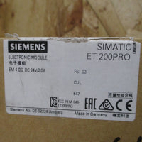 Siemens Simatic ET 200PRO Electronic Module 6ES7 1424BD000AA0