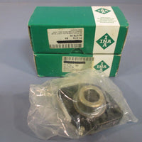 LOT OF (2) INA BALL BEARING FLANGE UNIT GLCTE20