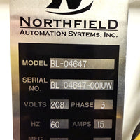 Northfield Automation 32" RolltoRoll Film Web Handlers  Unwinder and Rewinder