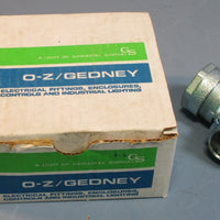 (5) OZ Gedney 4Q9100 90 Degree Conduit Connector Liquidtight Zinc Plated NIB
