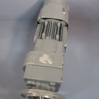 SEW EURODRIVE GEAR MOTOR RF17/DRS71S4BE05/TFV W/ Typ V71