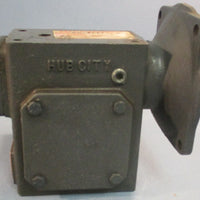 Hub City 022061224214 Worm Gear Reducer 30:1 Ratio Model #214