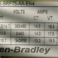 Allen Bradley 1336S-BRF75-AA-EN4 Ser E Sensorless Vector AC Drive 3PH 380/480VAC