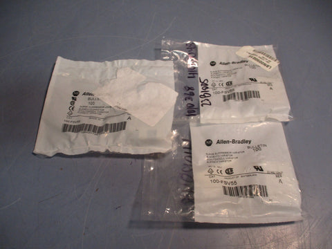 LOT OF (3) ALLEN BRADLEY 100-FSV55 SERIES A, SURGE SUPPRESSOR VARISTOR