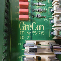 Used GreCon NR 551715 PC Board IO Card IO71