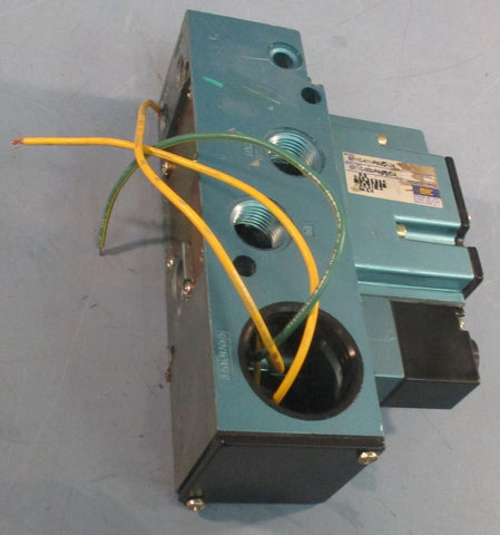 Mac Valves Inc 6211C411PM111DA Solenoid Valve 50/60Hz 110/120VAC 4Way