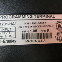Allen Bradley 1201HA1 Programming Terminal Type 1 Series B LOT OF 2
