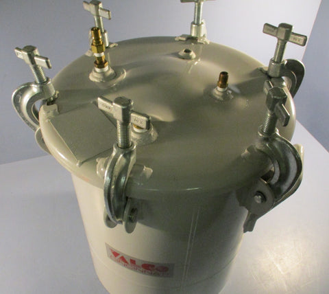 Valco 500XX501-01 Epoxy Coated Pressurized Tank 5 Gallon 110 PSI Temp 250 F