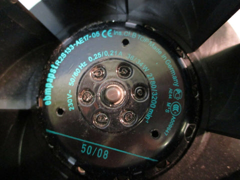 EBM Papst Fan R2S133-AE17-05: 230V, 50/60Hz