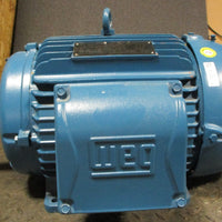 Weg 00709ET3Y160LW22 TrueMetric AC Electric Motor 10HP 3PH 15/8" Shaft Dia