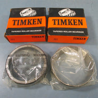 Timken 383 Tapered Roller Bearing Cup Lots of 2  New