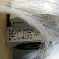 Festo MS4LRB1/4D5AS Pressure Regulator Serie:KN43 NEW