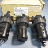 Parker Air Filter Regulator 1/2 150Psi 3pc Combo 06A32A13A2BC