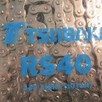 Tsubaki RS40NP1 Surface Treated Roller Chain 240 Links 10ft Length