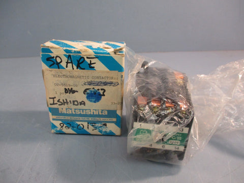 MATSUSHITA BMF6-10-4-7 20A 240V FC-10 CONTACTOR