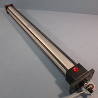 ROCKFORD AIR DEVICE PNEUMATIC AIR CYLINDER 1 1/2" BORE X 18" STROKE