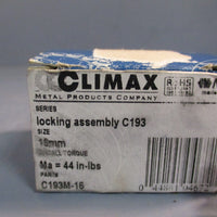 CLIMAX Locking Coupling Assembly Size 18mm C193M16