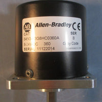Allen Bradley 845GF3G8HC0360A Ser B Encoder 824VDC 3/8" Shaft Dia.