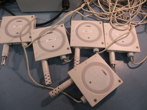 5 Probe Hoffman Elconsure 120vac w/ (5) VAISALA Humidity Transmitters HMW61U/Y