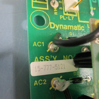 Eaton Dynamatic 157775121 Rev C Feedback PCB Circuit Board  Used