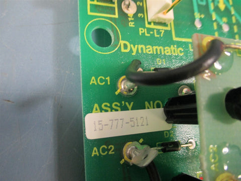 Eaton Dynamatic 157775121 Rev C Feedback PCB Circuit Board  Used