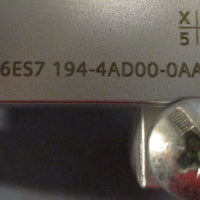 SIEMENS SIMATIC CONNECTING MODULE 6ES71944AD000AA0 24VDC 8A