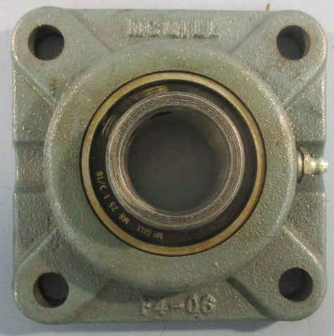 McGill F406 Pillow Block Bearing With McGill Flange 13/16" Bore 25/16" OD