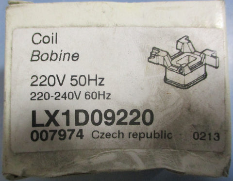 (Lot of 13) Telemecanique LX1D09220 Coil 007974 220V 50Hz, 220240V 60Hz