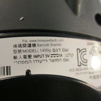 Honeywell BM1400G2D2 Handheld Barcode Scanner 1400G Voyager