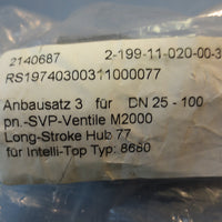 Kit for DN 25100 pn SVSVentile M2000 Long Stroke Hub 77 2140687 New