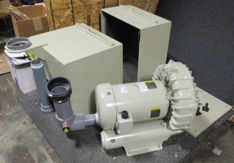 Gast Regenair R93150A Regenerative Blower 680/585 CFM w/ Baldor 15 HP Motor
