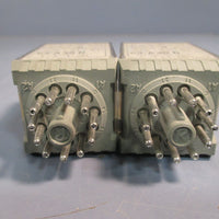 Lot of (2) Comat General Purpose Relay, 10A, 380VAC, 24V  C3A 30D