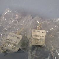 Lot of (2) Apem 641H Switch Toggle 15A 250V EN610581 F3