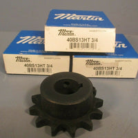 Martin Sabertooth Sprocket (Lot of Three) 3/4 Inch 40BS13HT 3/4